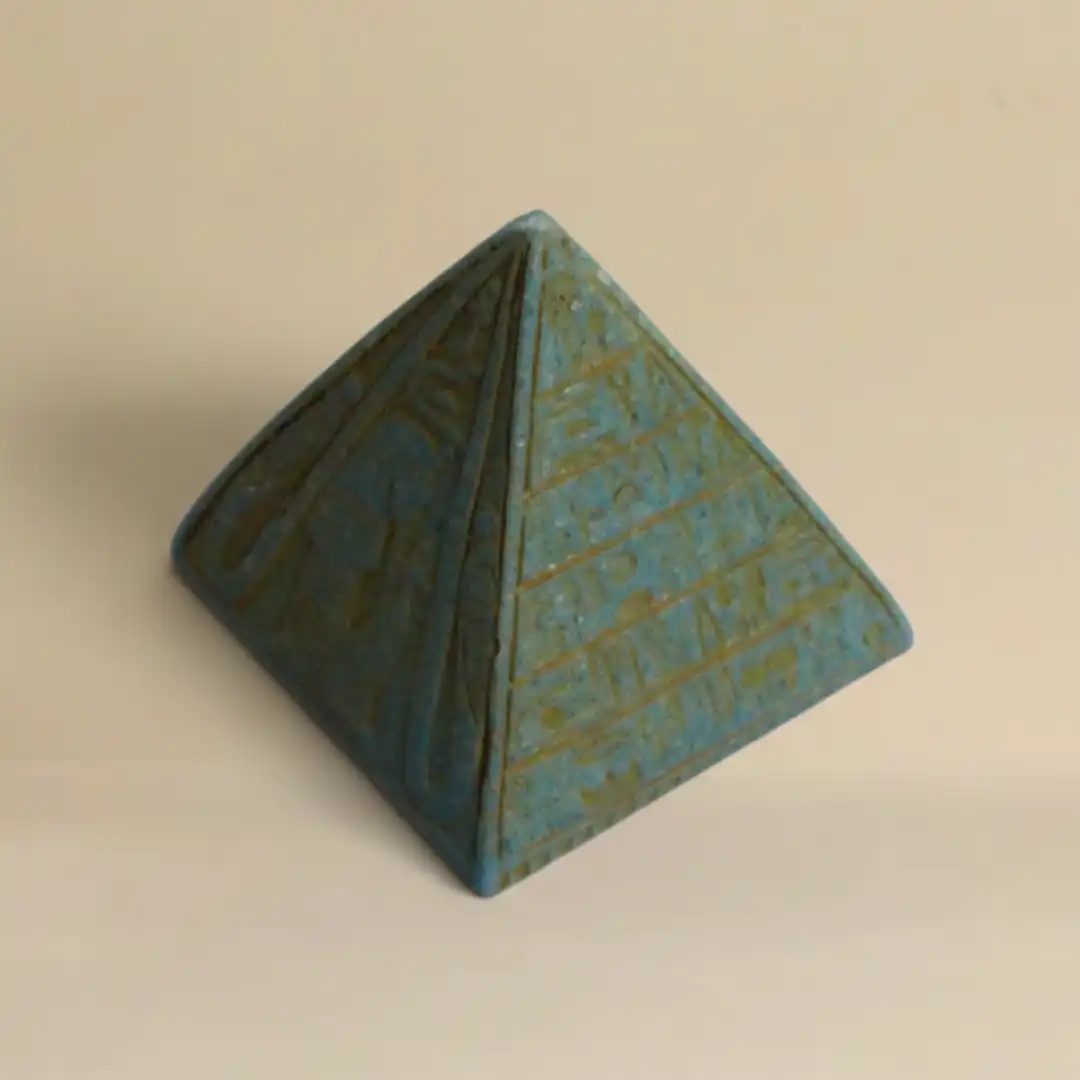 Pyramid of Giza Sculpture | Luxury Egyptian Stone Décor - Image 5