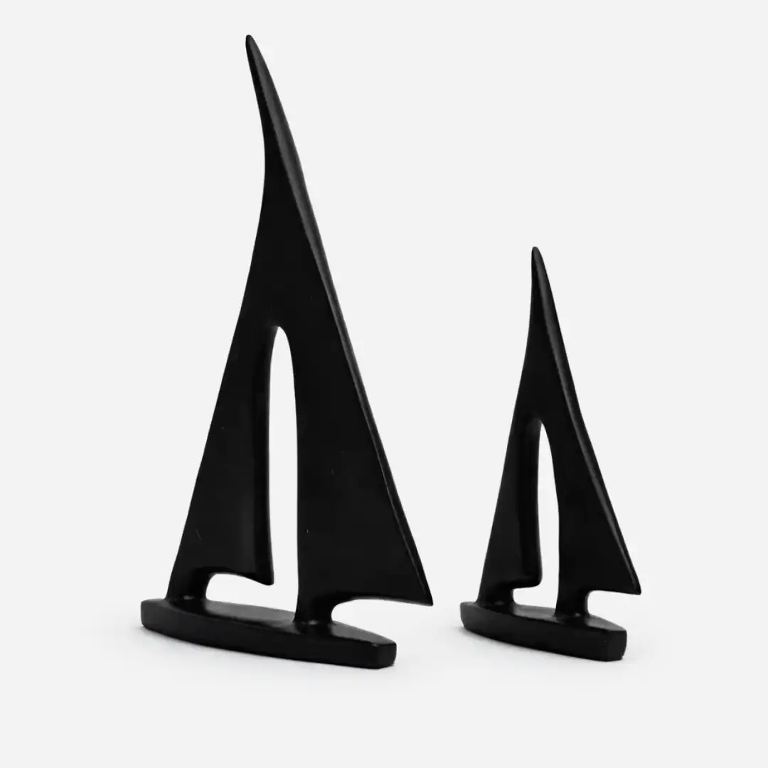 Nautica Sailboat Décor | Modern Table Sculpture - Image 4