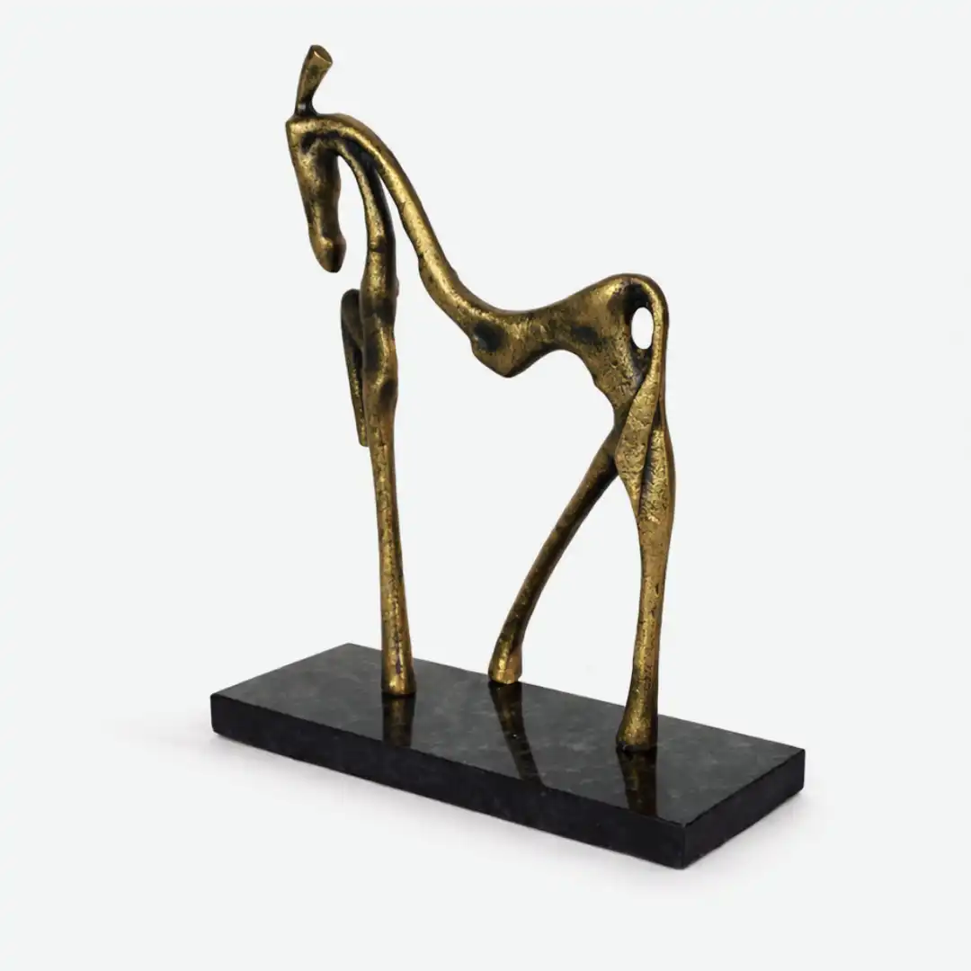 Majestic Stallion Art Statue | Abstract Horse Sculpture - Image 4