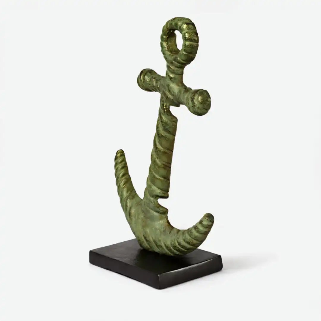 Ocean Legacy Anchor | Nautical Anchor Sculpture - Image 5