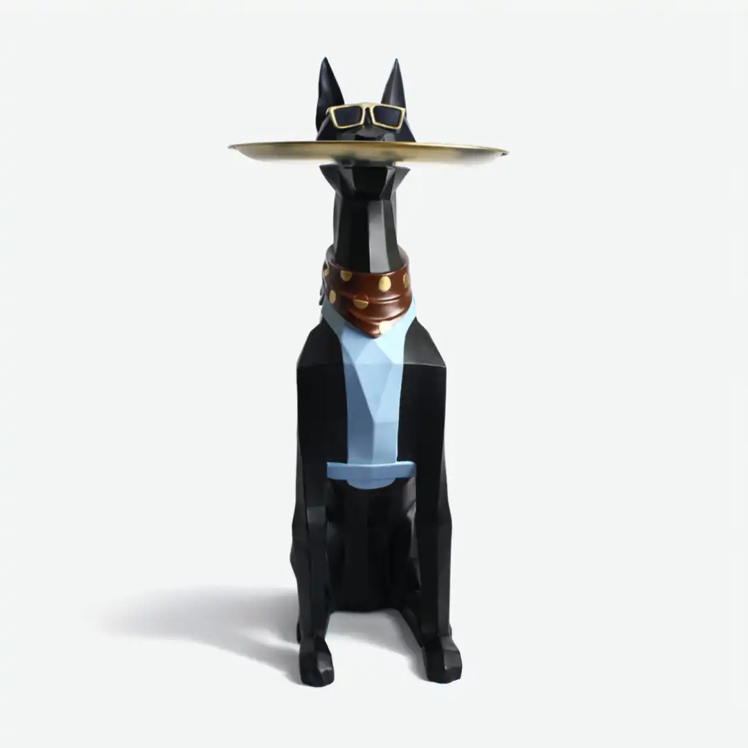 Luxury Butler Dog Décor | Statement Serving Dog - Image 3
