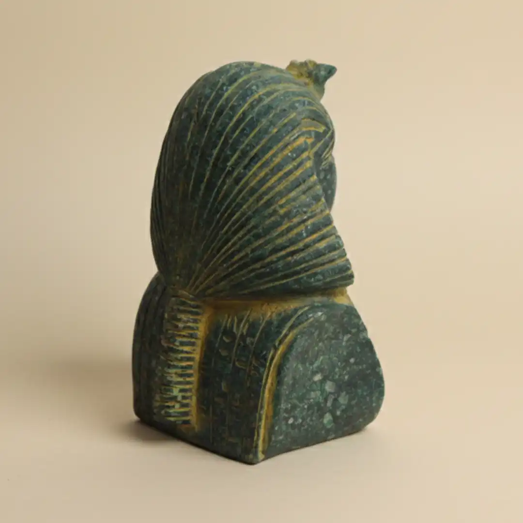 King Tutankhamun Bust Sculpture | Luxury Egyptian Pharaoh Décor - Image 7