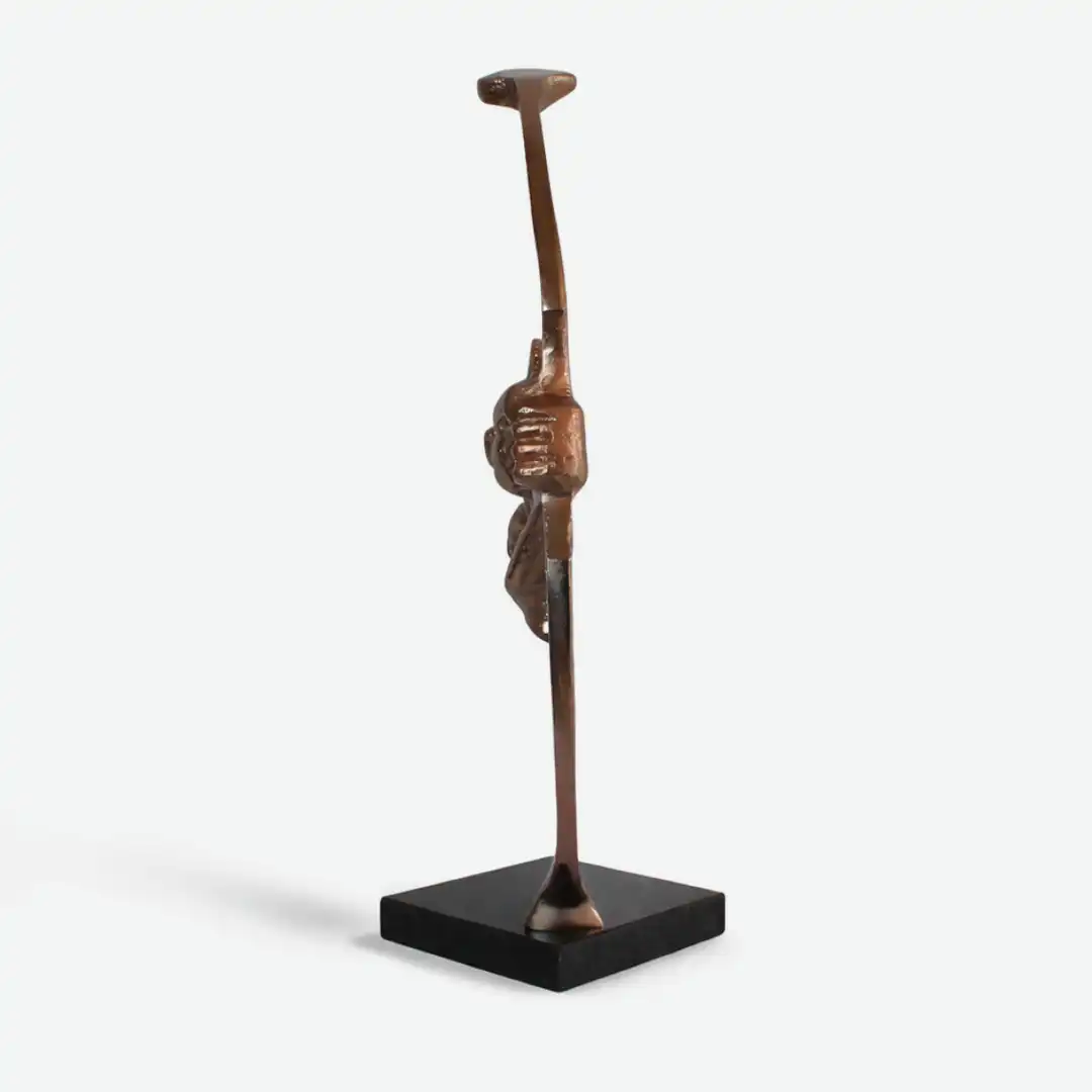 Warrior Archer Sculpture | Bold Figurative Art - Image 6