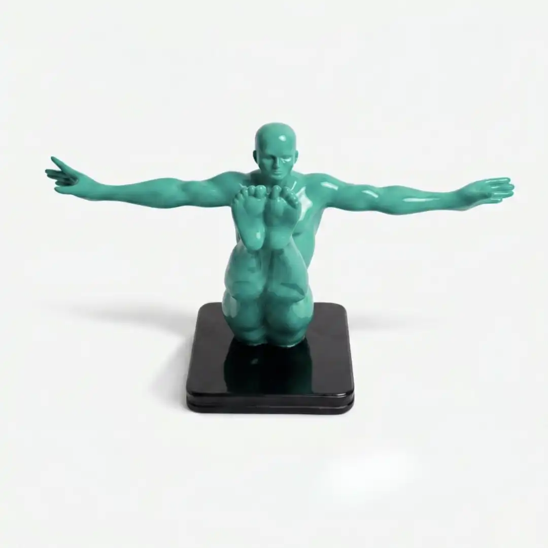 The Glider Sculpture | Modern Balance Figurine - Image 8