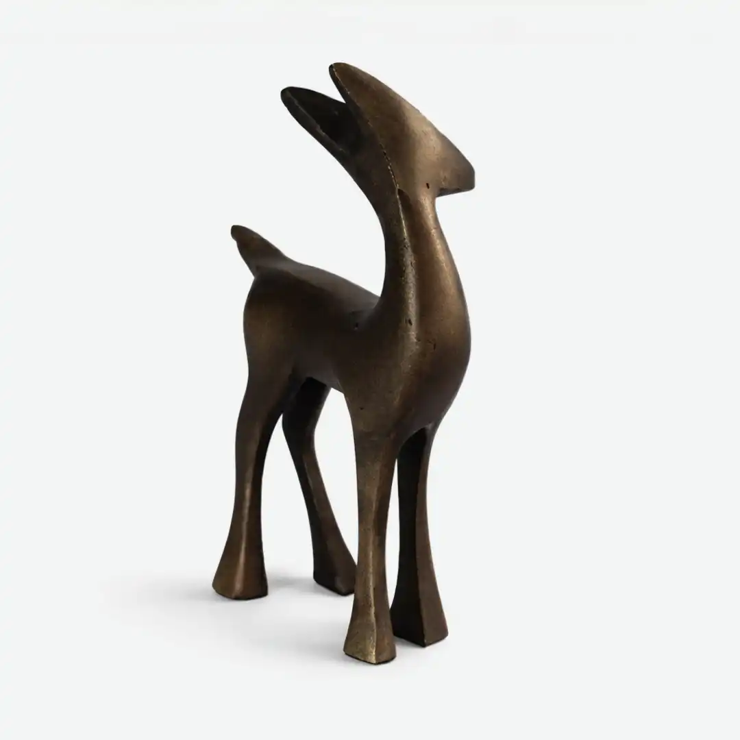 Nordic Style Deer Statue | Minimalist Animal Sculpture - Image 5