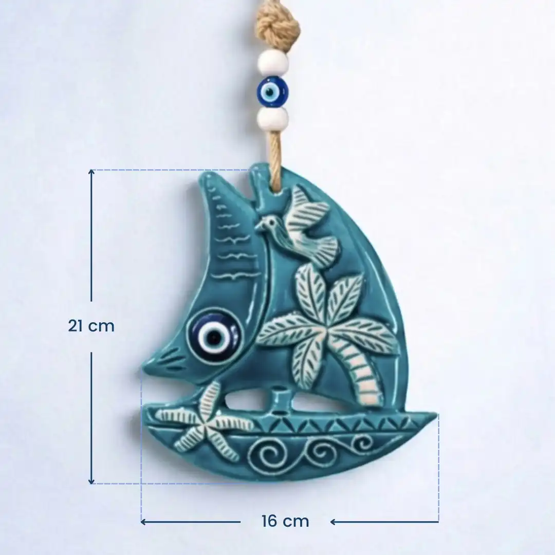 Evil Eye Sail of Protection Wall Art - Image 4